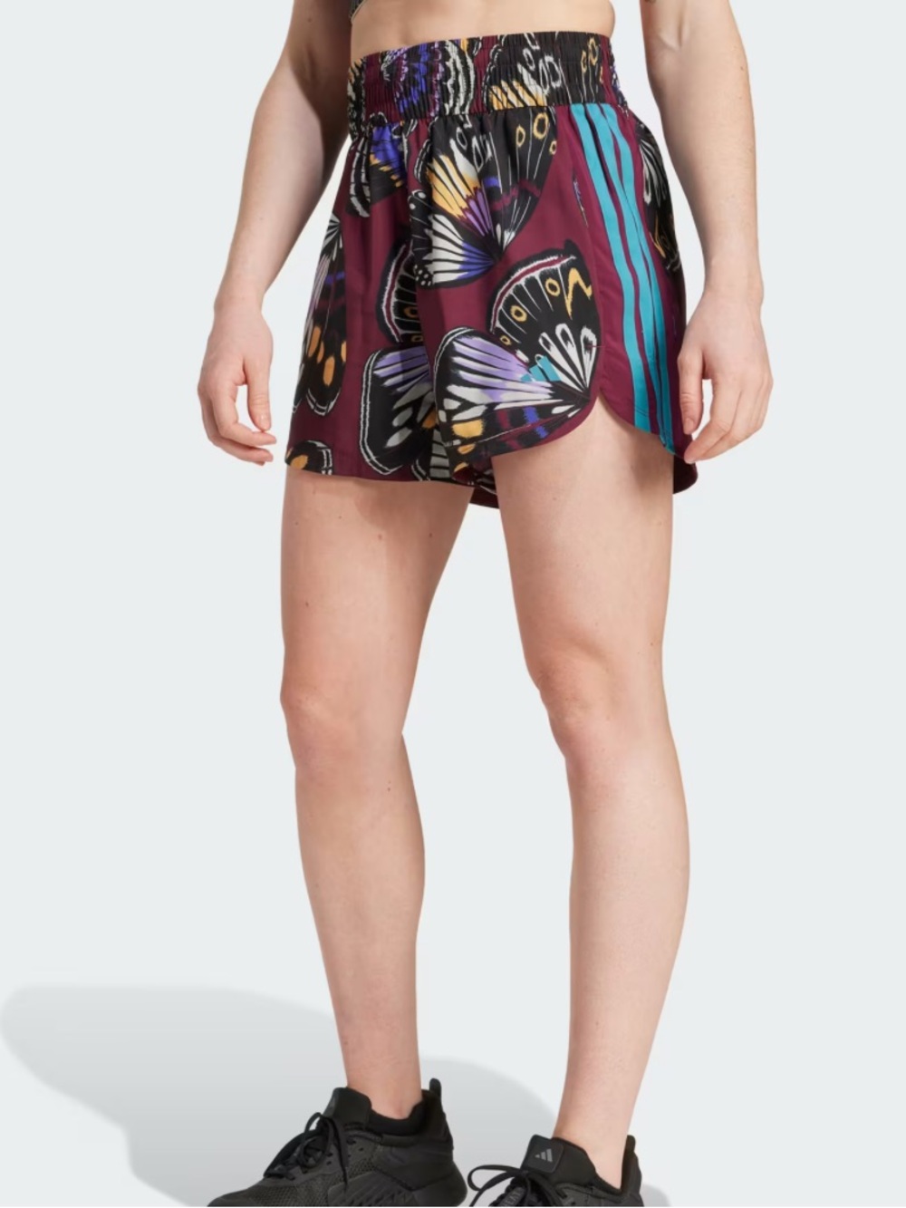Farm Rio x Adidas Butterfly Pacer Track Shorts - Size XS